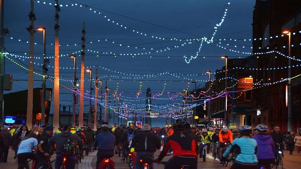 Ride the lights Blackpool Illuminations preview evening